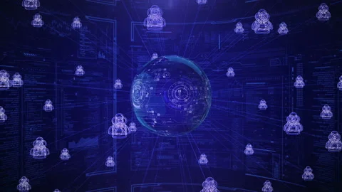 Connecting people.Type 1 Stock Footage 102131035