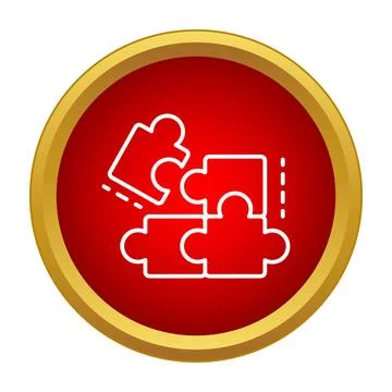 Connecting puzzle pieces finding problem solutions and teamwork イラスト素材