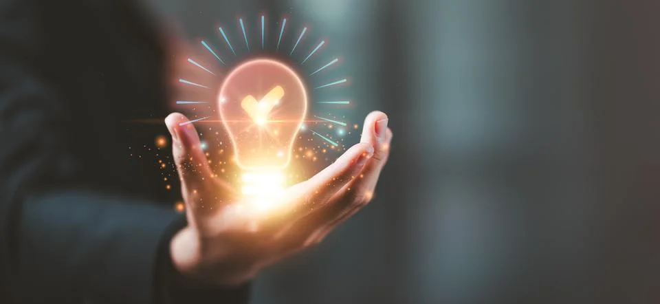 Connecting success and problem solution from creativity ,strategic planning.. Stock Photos