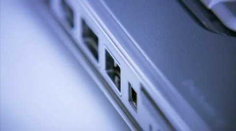 Connecting USB 2 Stock Footage 576036