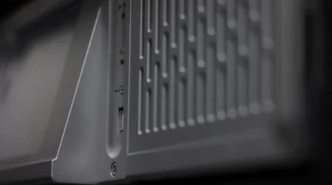 Connecting usb cable Stock Footage 40576807