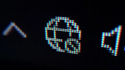 Connecting to a Wi-Fi network on laptop. Wifi signal icon. Close up display 4K Vídeos de archivo 139046594