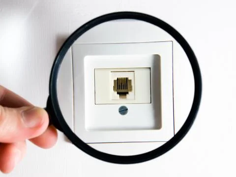 Connection analysis Stock Photos