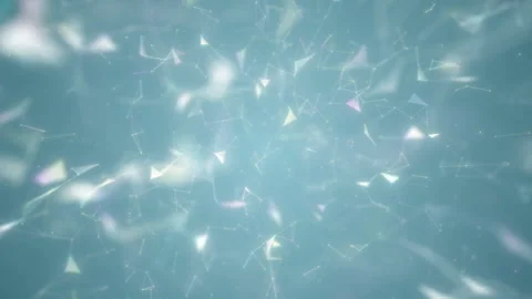 Connection and web concept. Abstract plexus shapes. Geometric and abstract Stock Footage 114001033