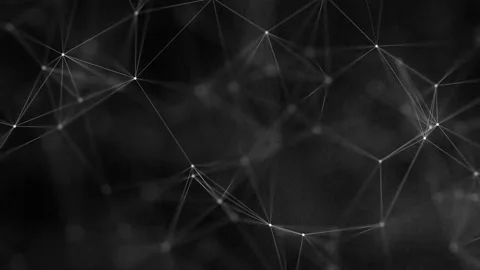 Connection and web concept. Abstract background of economic trends in business Stock Footage 115888937