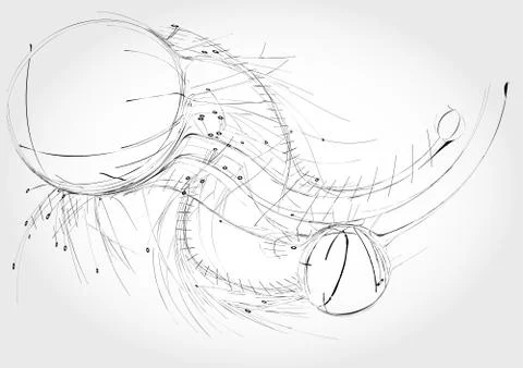 Connection background Stock Illustration