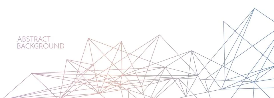 Connection background. Network concept with dots and lines. Stock Illustration