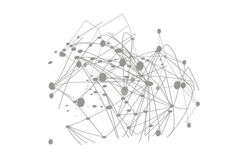 Connection background. Network concept with dots and lines. Vector illustration Illustrazione stock