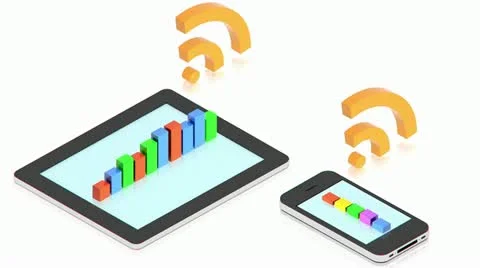 Connection between gadgets Stock Footage 11883298