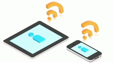 Connection between gadgets Stock-Footage 11883303