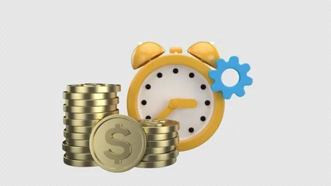 The connection between time management, productivity, and financial success.. Stock Footage 308382269