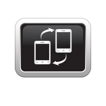 Connection black Stock Illustration