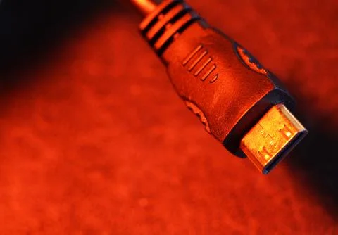 Connection cables 库存照片