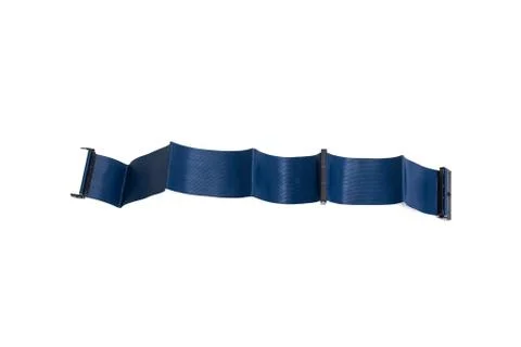 Connection on a computer cable isolated on white background Stock Photos