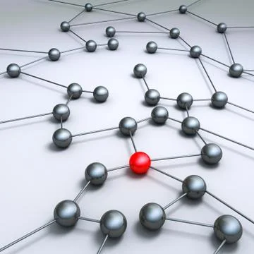 Connection concept 3d rendering Illustrazione stock