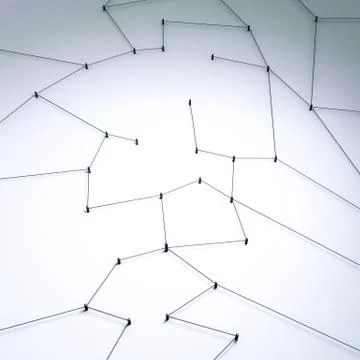 Connection concept 3d rendering 스톡 일러스트