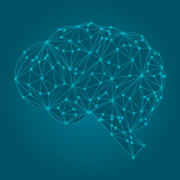 Connection concept of the human brain Stock Illustration