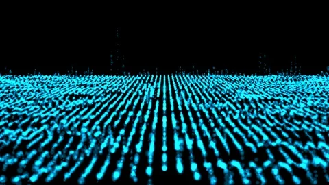 Connection dots structure. Abstract wave background. Stock Footage 96225910