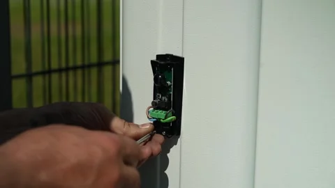 Connection of electrical wires of electrical appliances Stock Footage 277413309