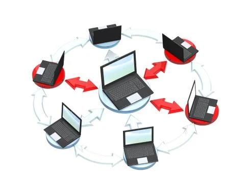 Connection error Stock Illustration