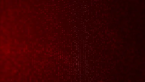 Connection flicker dots red loop background Stock Footage 274417304