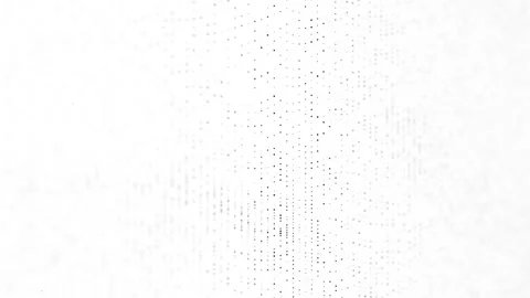 Connection flicker dots white loop background Stock Footage 274416788