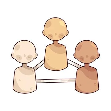 Connection illustration Stock Illustration