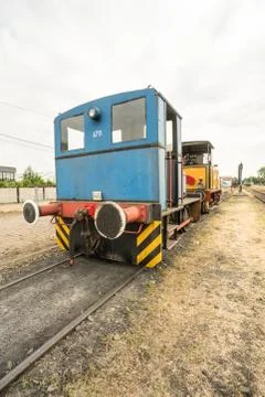 Connection iron from a train Stock Photos