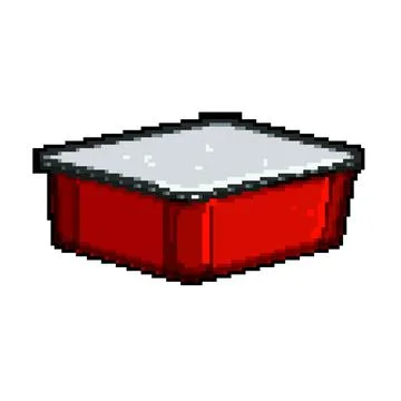 Connection junction box pixel art vector illustration Stock Illustration