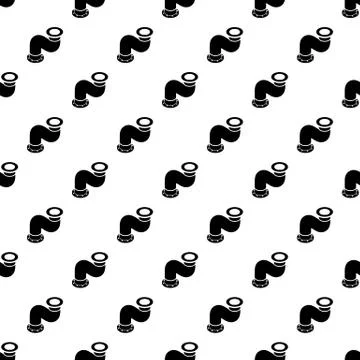Connection pipe pattern seamless Stock Illustration