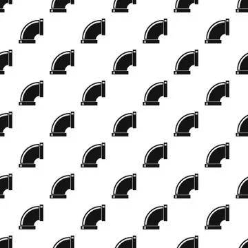 Connection pipes pattern Illustrazione stock