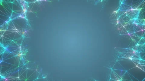 The connection points in the spot of attention.Motion background. Seamless loop. Stock Footage 102397105