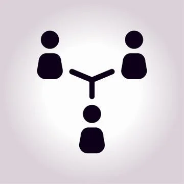 Connection sign icon Stock Illustration