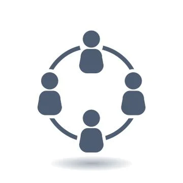 Connection sign icon Illustrazione stock