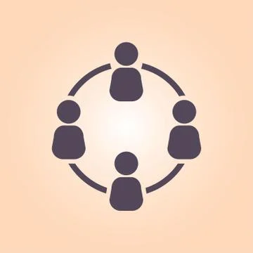 Connection sign icon. Stock Illustration