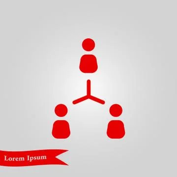 Connection sign icon. Illustrazione stock