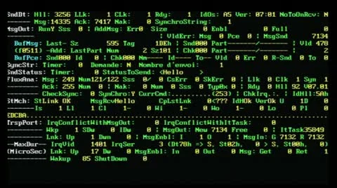 Connection status window loop Stock Footage 11806435
