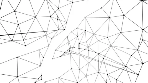 Connection structure , 3d animation abstract background 스톡 동영상 47517781
