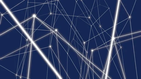 Connection structure , 3d animation abst... | Stock Video | Pond5