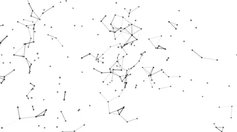 Connection structure , 3d animation abst... | Stock Video | Pond5