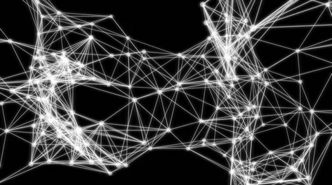 Connection structure , 3d animation abst... | Stock Video | Pond5
