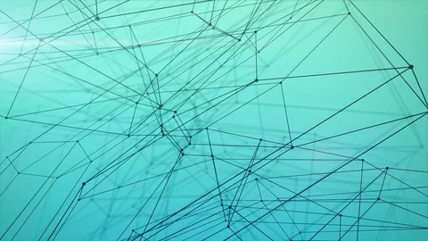 Connection structure , 3d animation abstract background Stockbeeldmateriaal 71557452