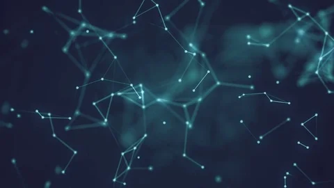 Connection structure animation Stock Footage 77272960