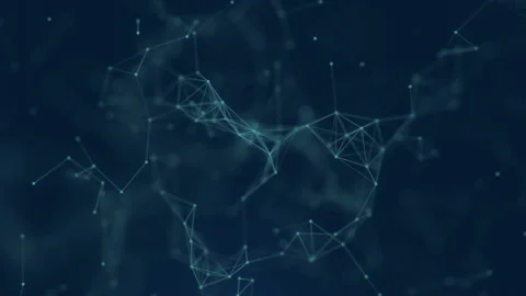 Connection structure animation Stock Footage 93584927