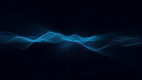 Connection structure. Blurred lights vector abstract background. Abstract f.. Illustrazione stock