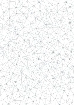 Connection structure. Geometric abstract background. Medicine, science and Stock Illustration