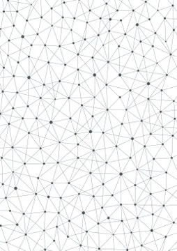 Connection structure. Geometric abstract background. Medicine, science and Stock Illustration