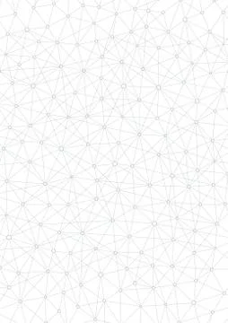 Connection structure. Geometric abstract background. Medicine, science and Stock Illustration