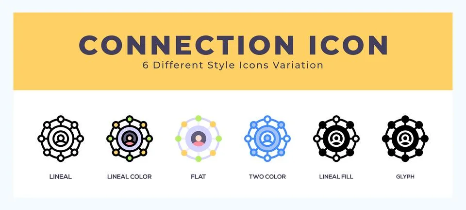 Connection symbol. vector icon symbol. logo illustration. vector graphics 库存插图