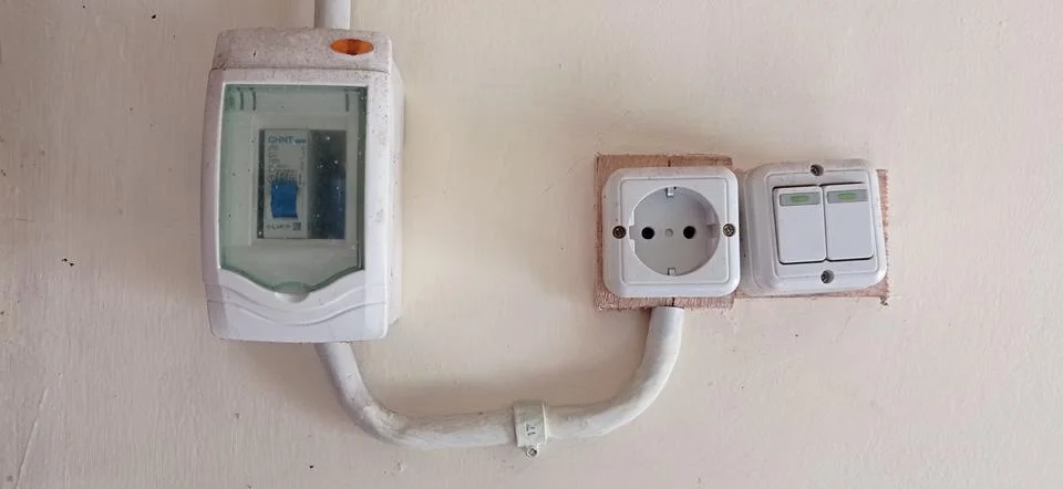 The connection system Stock Photos